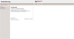 Desktop Screenshot of emballering.dk